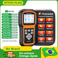 FOXWELL NT630 Plus OBD2 Automotive Scanner Engine Check ABS SRS EPB OIL SAS Calibration OBD2 Code Reader Car Diagnostic Tool