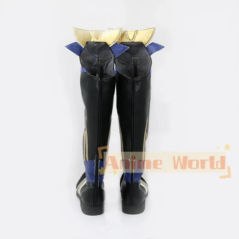 Sepatu Cosplay Alear Protagonis Pria Fire Emblem Engage 2025 11, Boots Karnaval Halloween, Dibuat Sesuai Pesanan