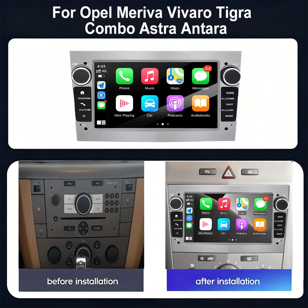 7 Inch For Opel Meriva Vivaro Tigra Combo Astra Antara Car Radio Multimedia Video Player GPS Navigation Tools WIFI Carplay