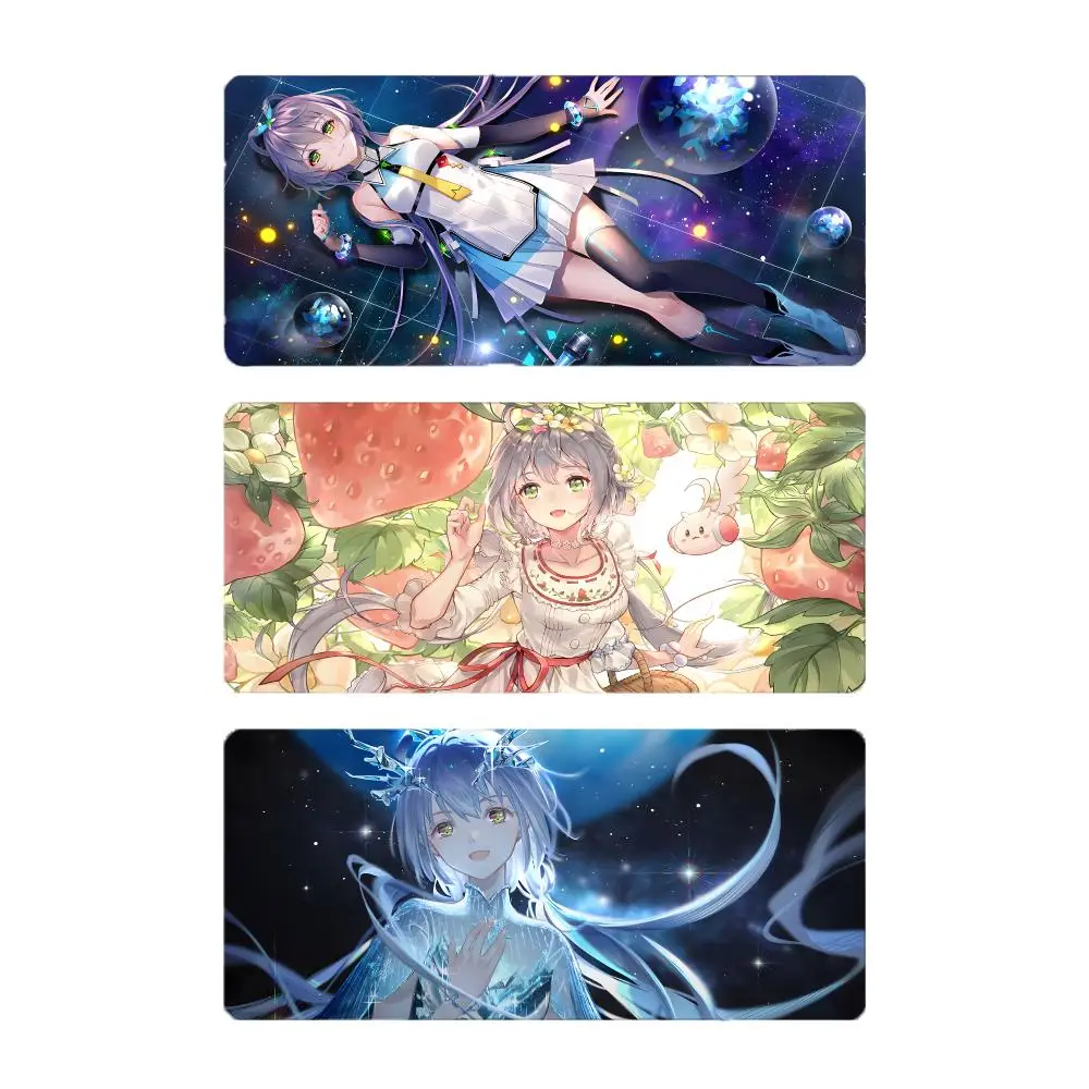 virtual singer L-Luo Tianyi Mouse Pad Large Gaming Mousepad with Stitched Edges Thickened Desk Mat PC