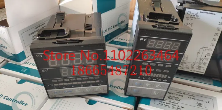 Temperature control table FY900/FY800/FY700/FY400-701000/301000/201000/101000