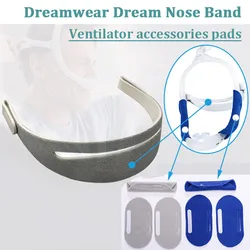 Maschera per cuscino Fascia per capelli Cintura Mengbi leggera e sottile e maschera universale Cpap Ventilatore Maschera nasale Copertura antiscivolo Cuscinetto protettivo