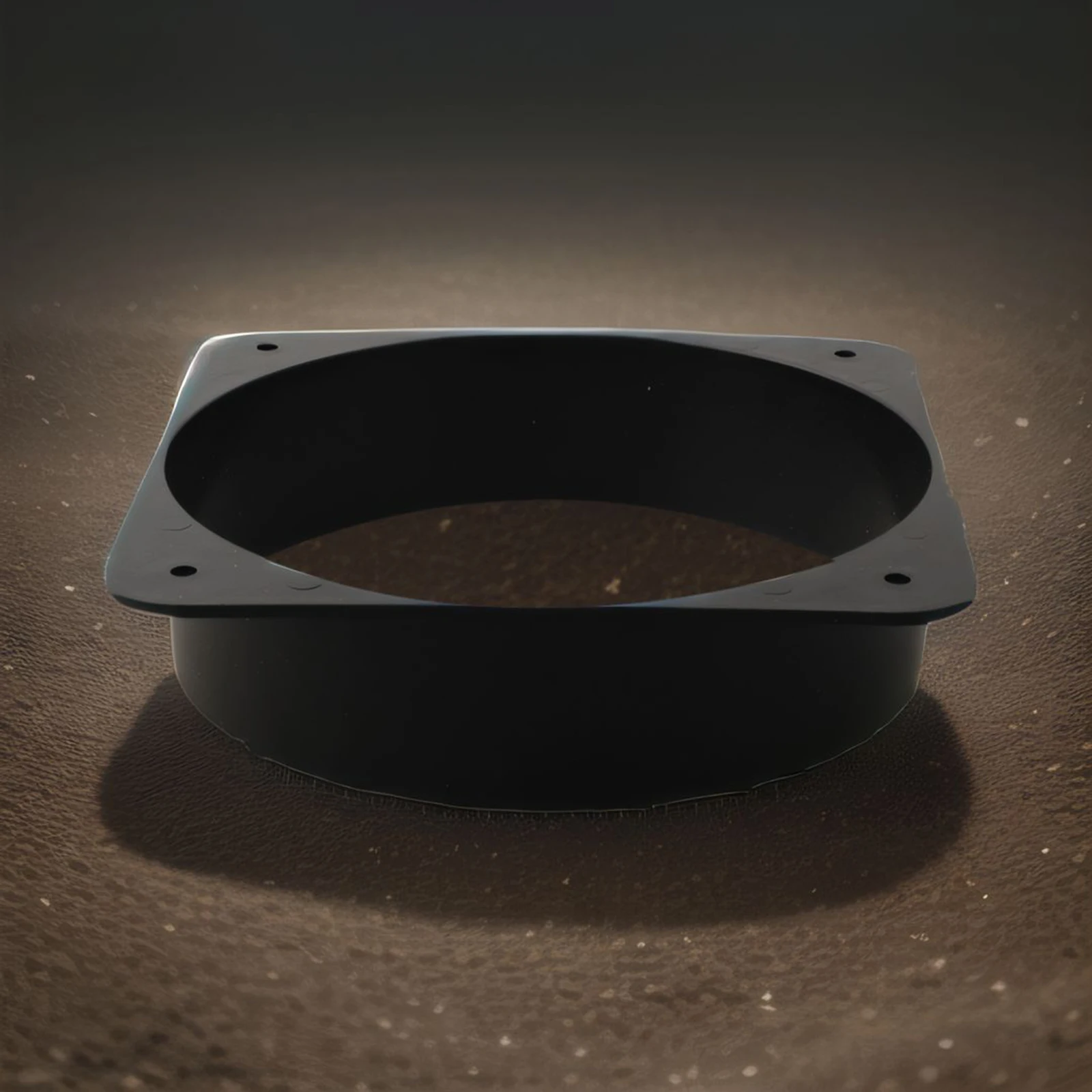 Premium ABS Flange Connector Assembly for Electric Box Fan Vents Optimal Cooling Multiple Installation Options