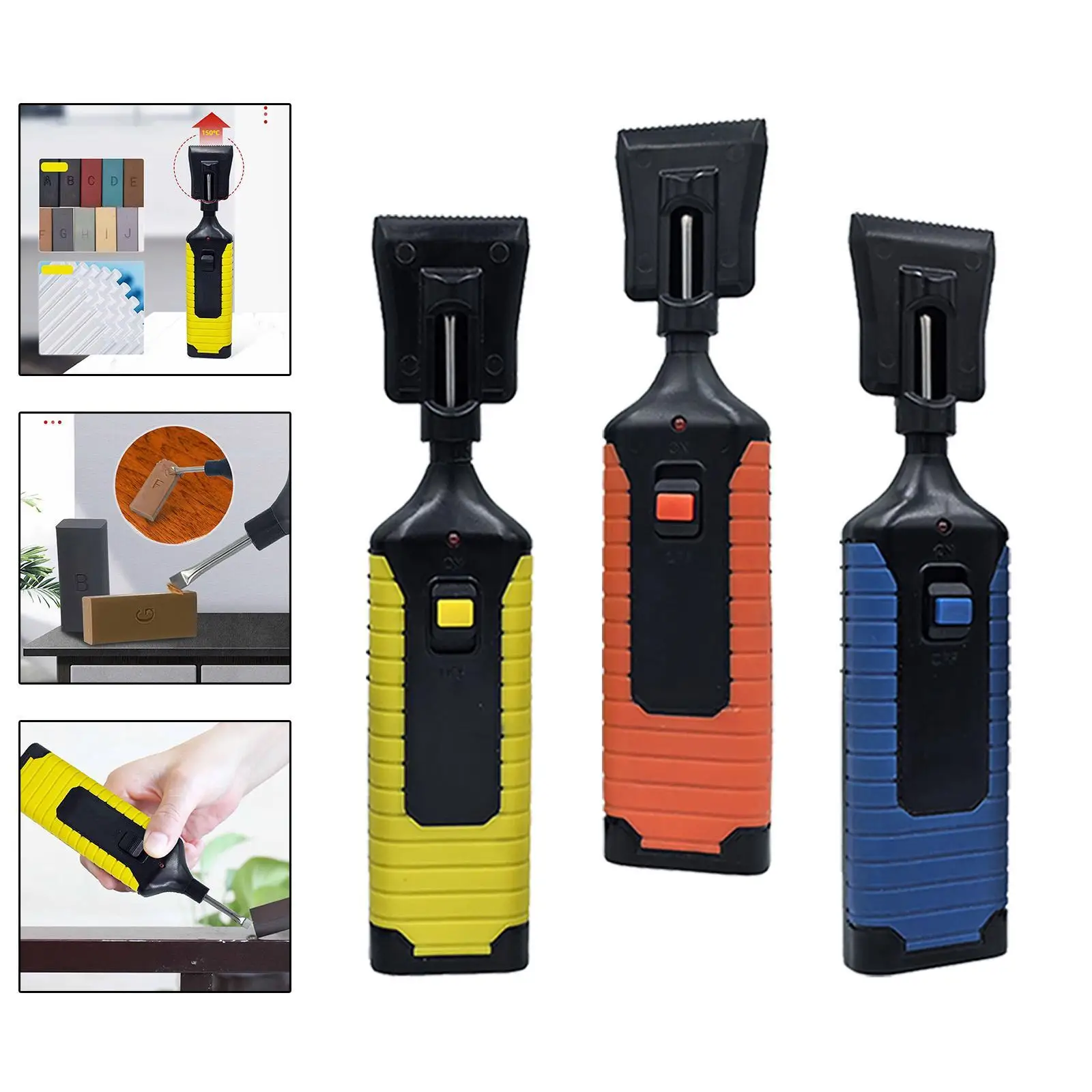 PVC Vinyl Floor Repair Portable Wax Sticks and Melting Tool for Home Use