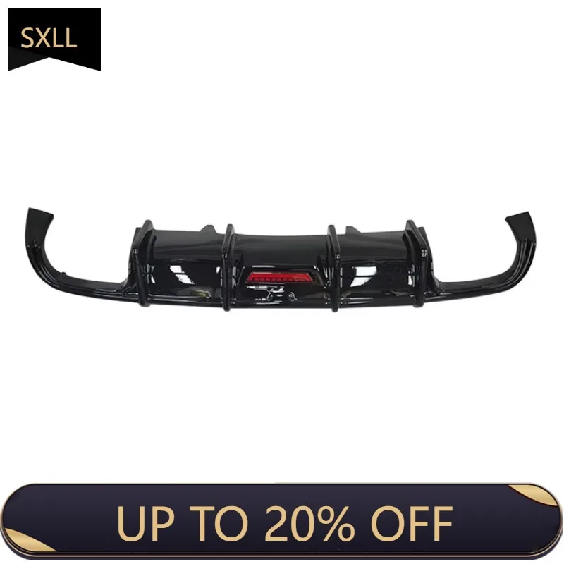 

SXLL B9 Ordinary 2017-2019 High Quality KBR 4 S4 B9 Diffuser for Anti-lock Braking System Black Rear Diffuser
