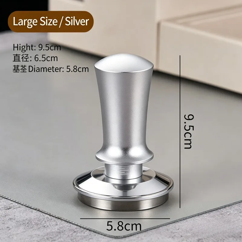 Adjustable Coffee Tamper with Scale Constant Force Balanced Coffee Tamper for Espresso Making Home Barista Cafe Use