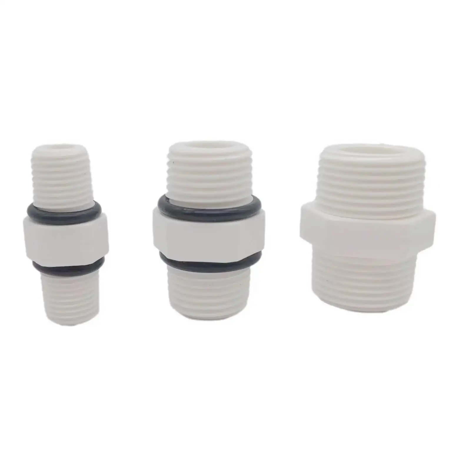 

RO Water 1/4" 1/2" 3/4" BSP Male With Seal O-RING POM Connector Fitting Reverse Osmosis Drinking Purifier