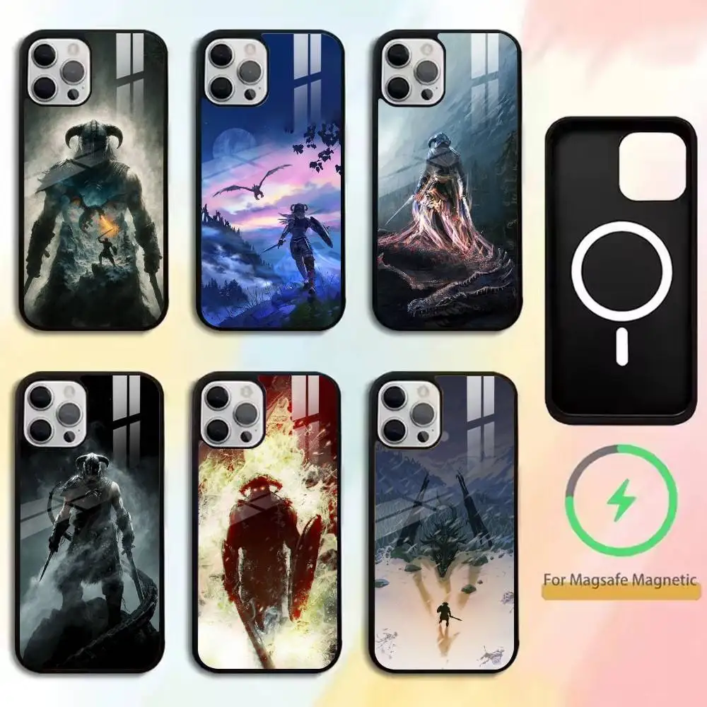 

Dragonborn Phone Case For iPhone17,16,15,14,13,12,11 Plus,Pro Magnetic with Magsafe Wireless Charging