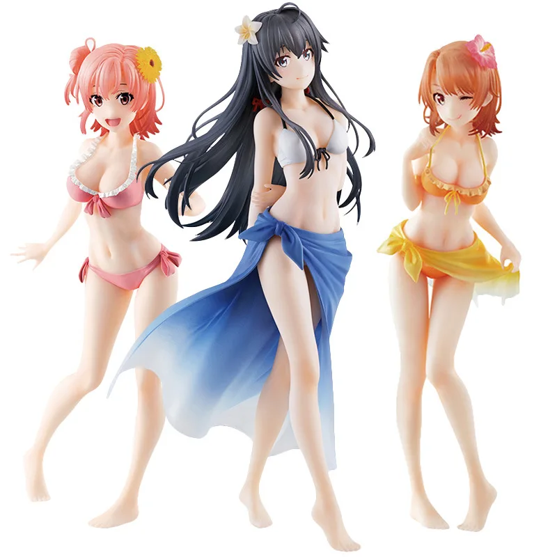My Youth Romantic Comedy Is Wrong As I Expected Yui Yuigahama Yukino Yukinoshita Iroha Isshiki Figure Bandai