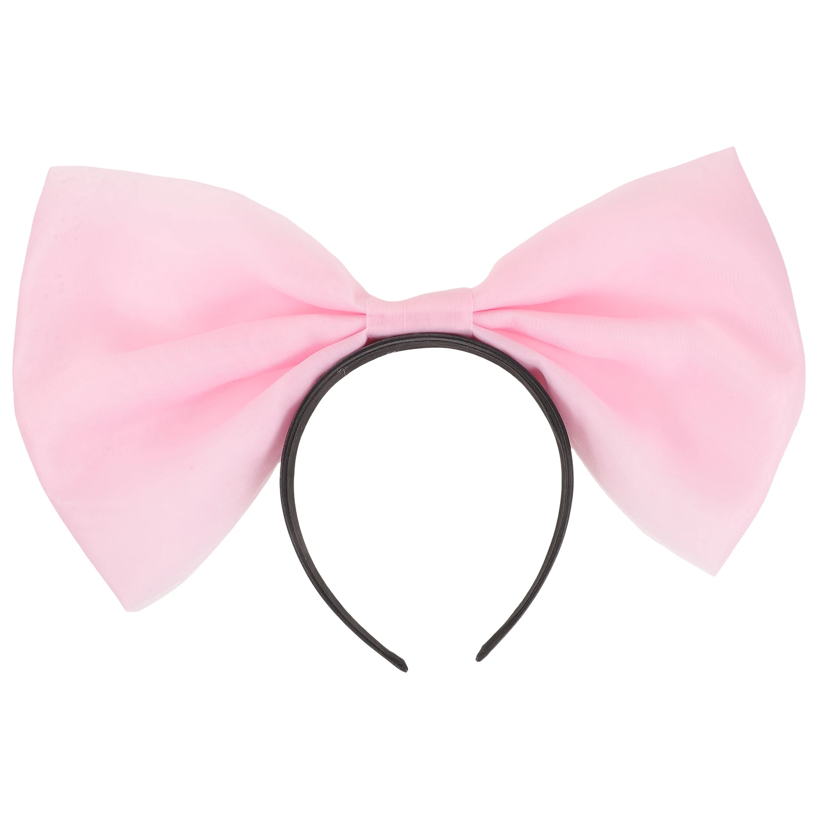 

Exaggerated Pink Bow Headb for Women Fashionable Holiday Party Hair Accessories Headb s For Women Adult Stylish