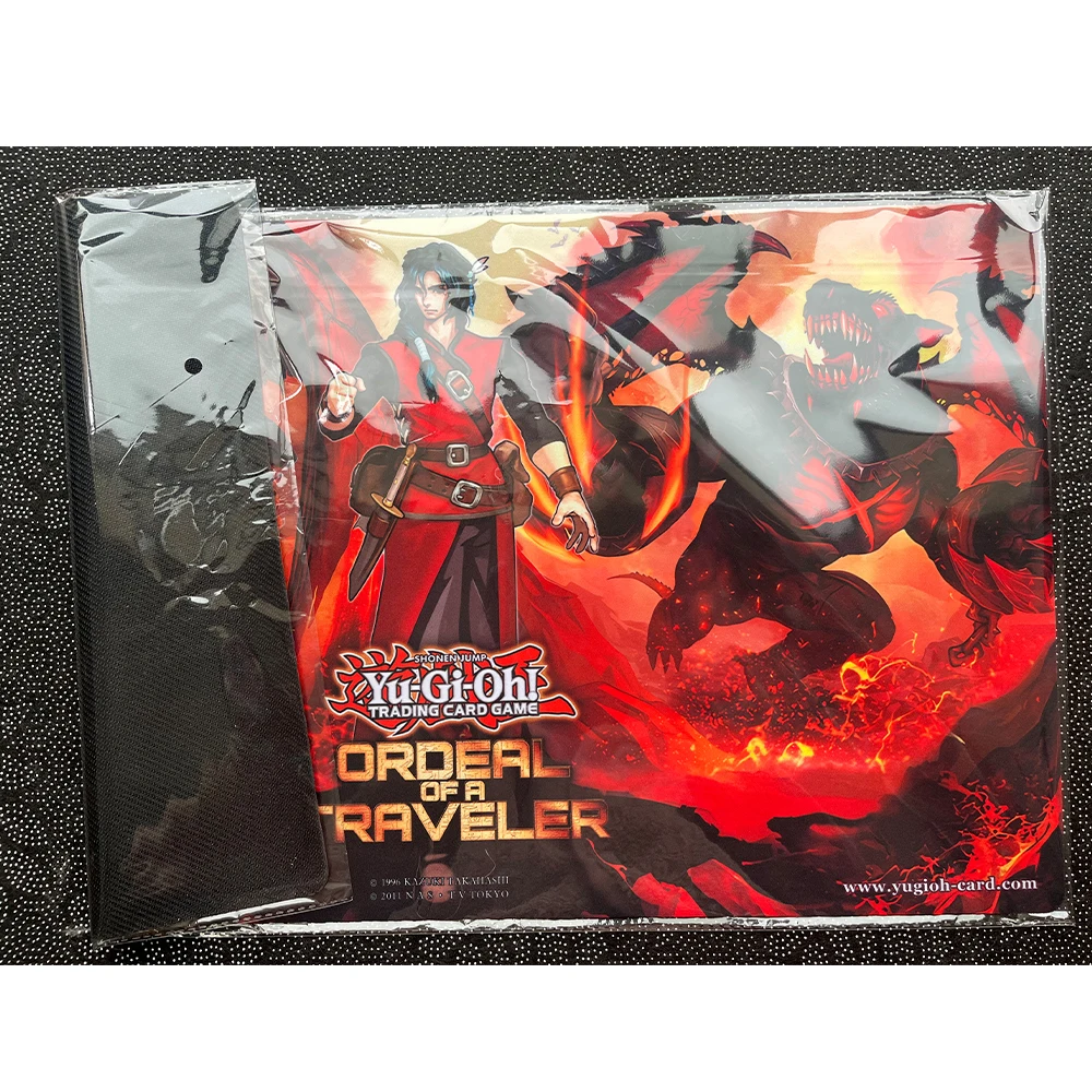 Yugioh-tapete de juego de cartas comerciales, yu-gi-oh Mats-D0212 tapete, The Traveler and the Burning Abyss, TCG, CCG, OCG