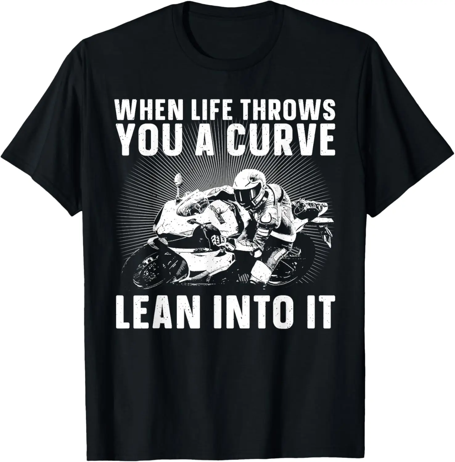 Cool Motorcycle Design For Men Women Motor Cycle Rider Biker T-Shirt 100% Cotton Trendy Y2K Short-Sleeve Tee-Soft, Quick-Drying,