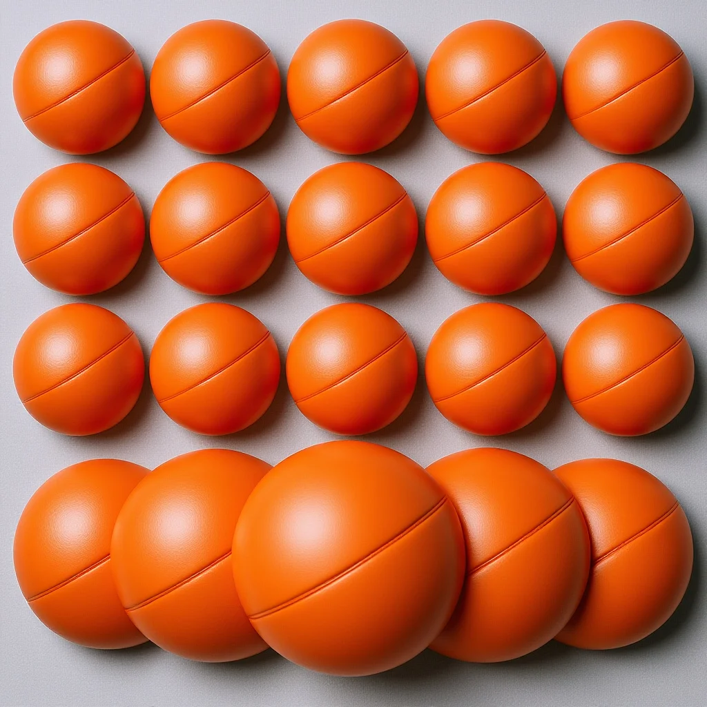 

25Pcs Lottery Balls Reusable Plastic Sphere No Burr Vibrant Color Openable Game Balls for Party Raffle Drawing Celebration Event