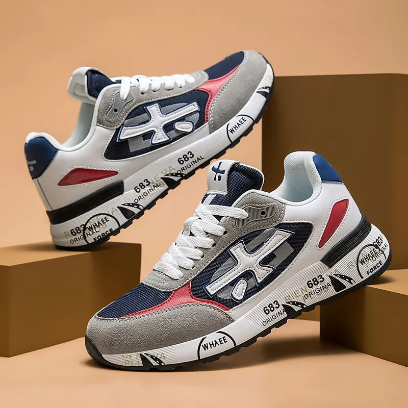 New Cool Mens Running Shoes Comfortable Sports Shoes Men Hard-Wearing Sports and Leisure Anti-Slip Outdoor Sports Shoe For Mans