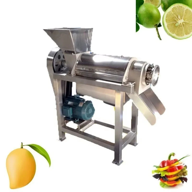 Industrial Fruit Juicer Machine High Capacity Juice Extractor for Commercial Beverage Production