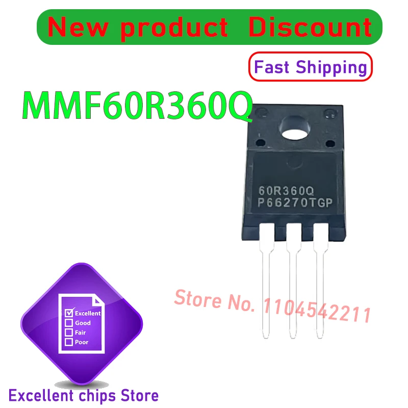 MMF60R360Q 60R360Q TO-220 100% NEW 10pcs/lot