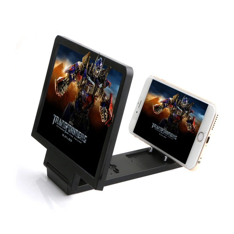 14 Inch Mobile Phone Screen Amplifier 3D Magnifying Glass Stand Magnifier HD Video Amplifier Phone Stand Enlarged Screen Bracket