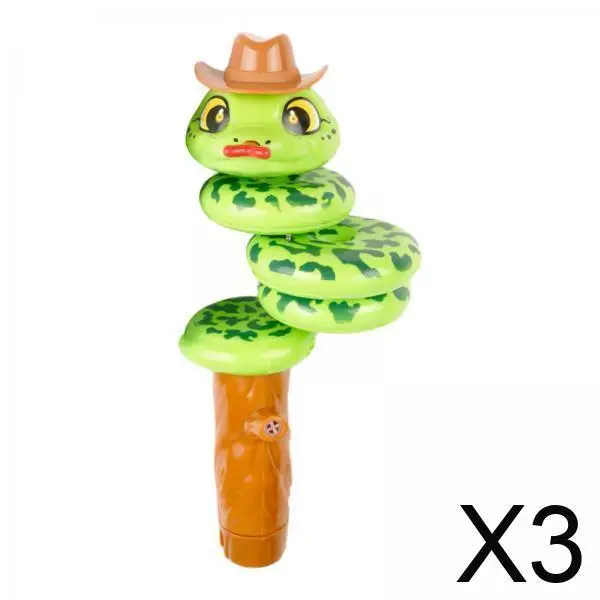 

3x Whistle for Kids Snake Whistle Toy Noise Makers Snake Twisting Balance Toy for Partys