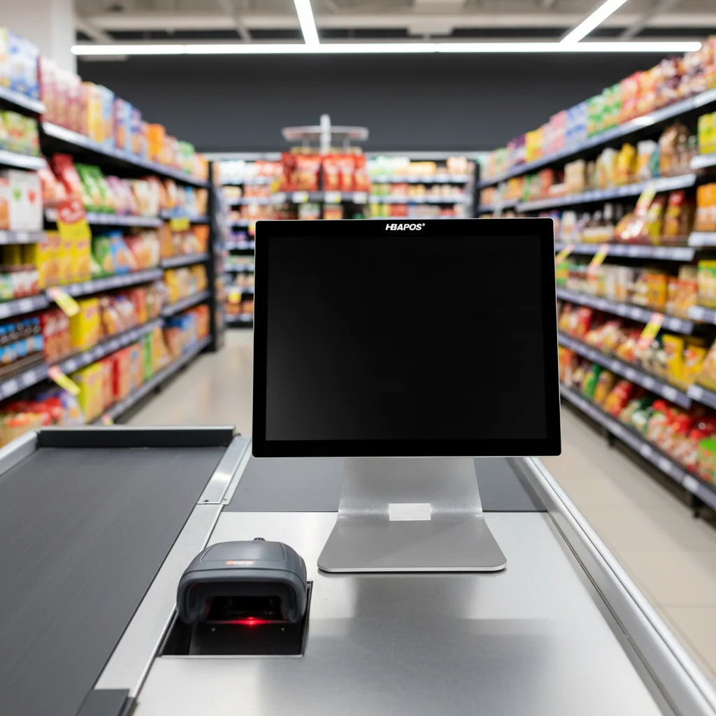 

ATV&UTVHBAPOS High Quality Matel 15 Inch Touch Screen POS Machine Dual Screen Cash Register Capacitive Touch Screen Pos System