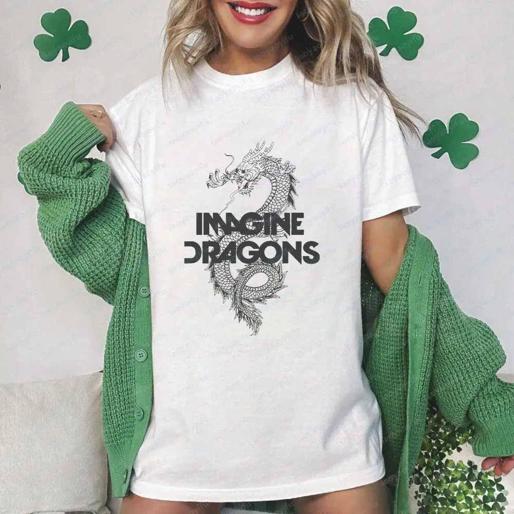 Imagine Dragons - New Men's and Women's Summer Casual Trendy Multi-Purpose Round-neck Short-Sleeved T-Shirt