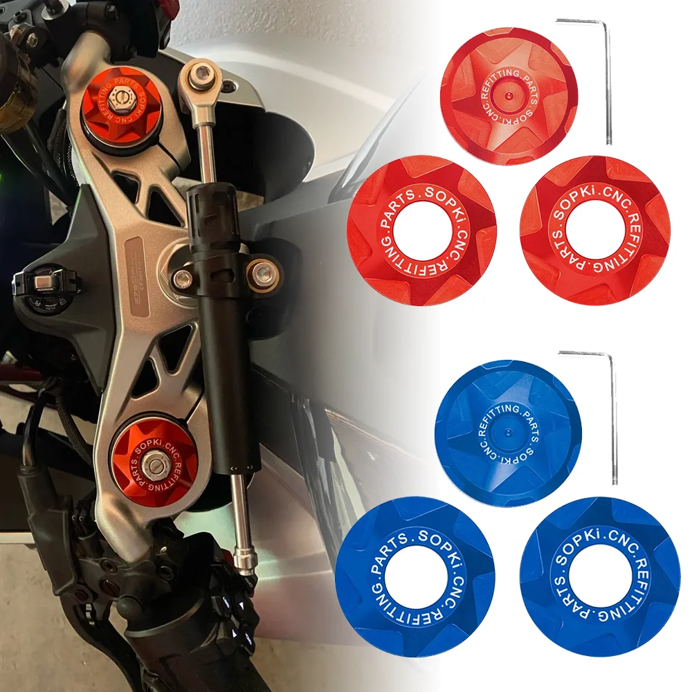 

Motorcycle Upper shock-absorbing Trim Cap Front Cover For CFMOTO NK800 NK 800 675SR 675 SR 2024-2025