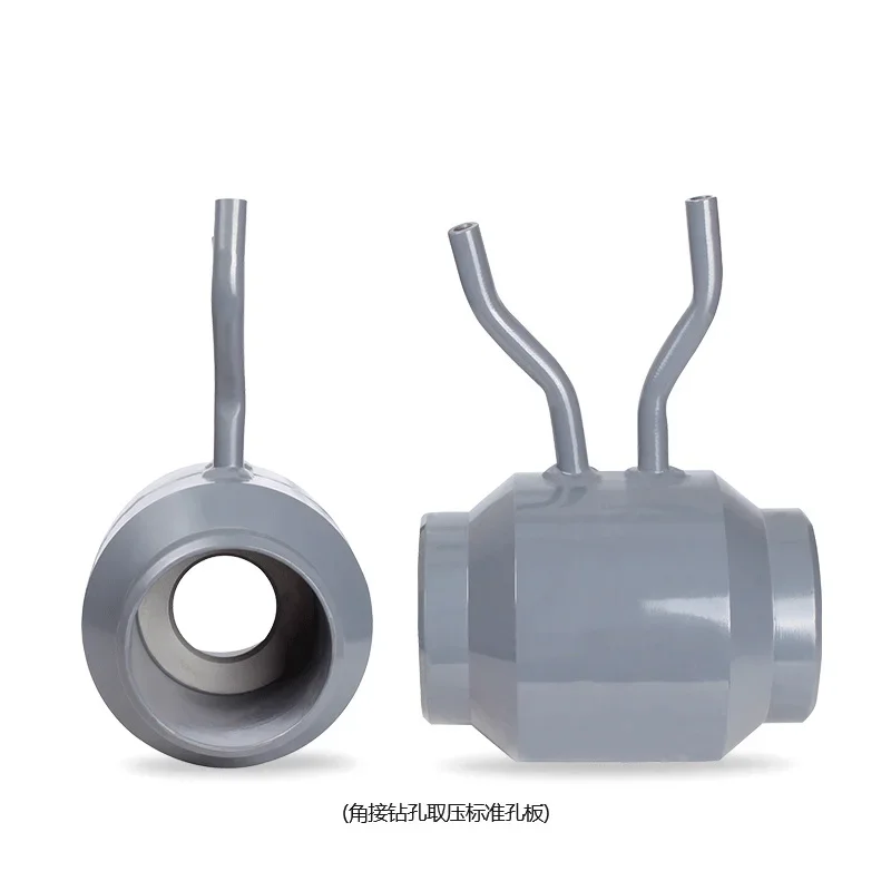 For orifice flowmeter nozzle Venturi wing liquid gas steam ring chamber Baer elbow V-cone wedge flowmeter