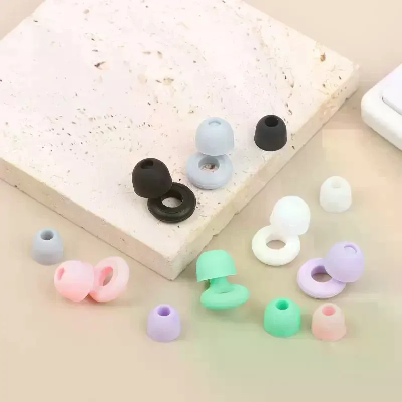 

Silicone Earplugs For Sleep Insulation Dormitory Study Nap Time Noise Reduction Airplane Decompression Sleep Swimming Etc