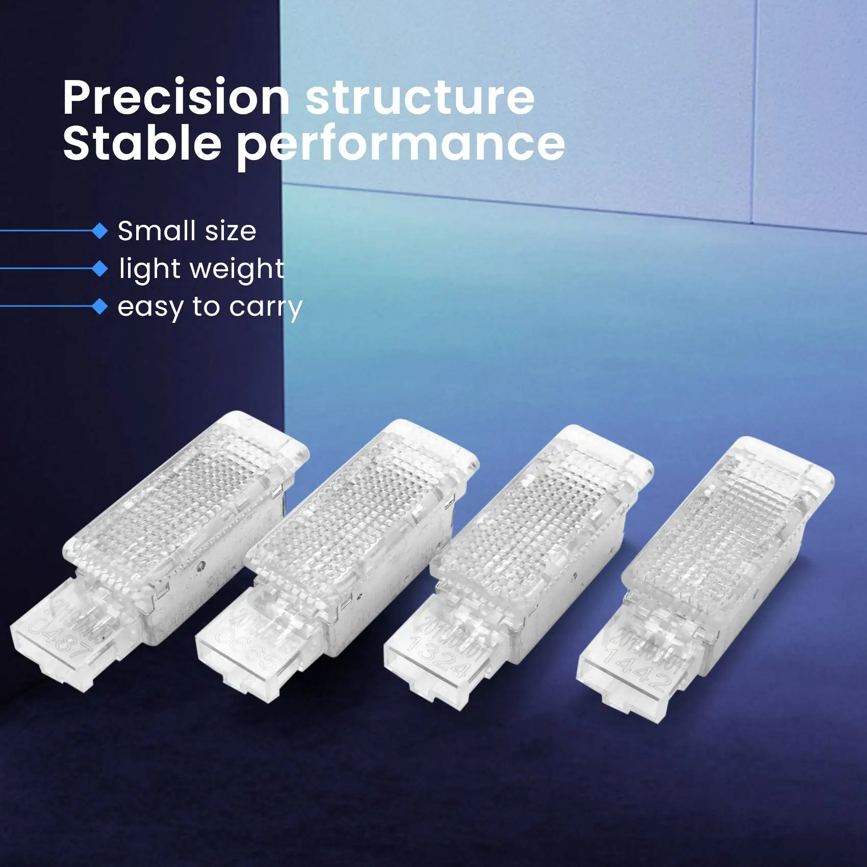 

AEA6-4 Pcs Car Interior Halogen Footwell Light Glove Box Trunk Lamp For Passat B6 Jetta Golf 6 MK6 MK7 Tiguan 7L0947415 3TD