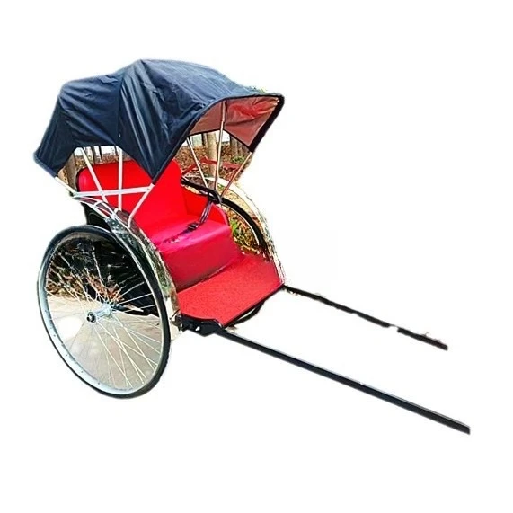 Special offer of 50 sets of old Shanghai pulling people in the Republic of China, retro human-powered Japanese-style rickshaws