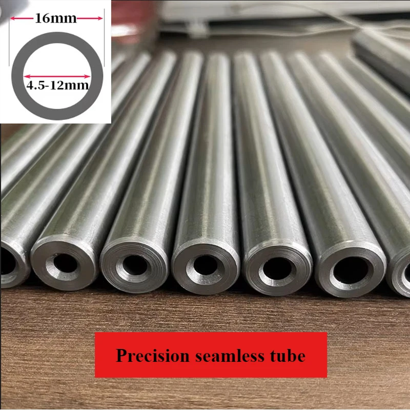 

OD16mm Seamless Steel Pipe Hydraulic Alloy Precision Steel Metal Carbon Explosion Proof Barrel Cutting Trunk 5mm 5.5 Pcp Barrel