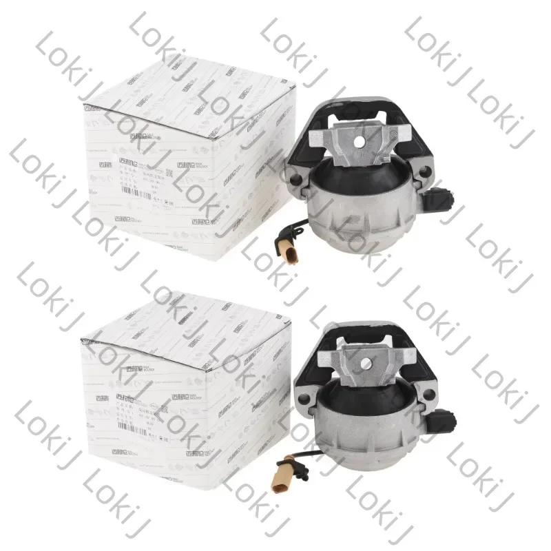 

Pair Left and Right Engine Mounts with Wires/Sensor 4G0199381LC,4G0199381LD For AUDI A8 D4 2.5 TFSI,3.0 TDI.3.0 TFSI