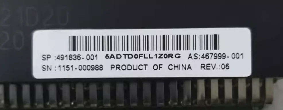 Original not new For DL370 GEN6 G6 server power interface board backplane 491836-001 467999-001