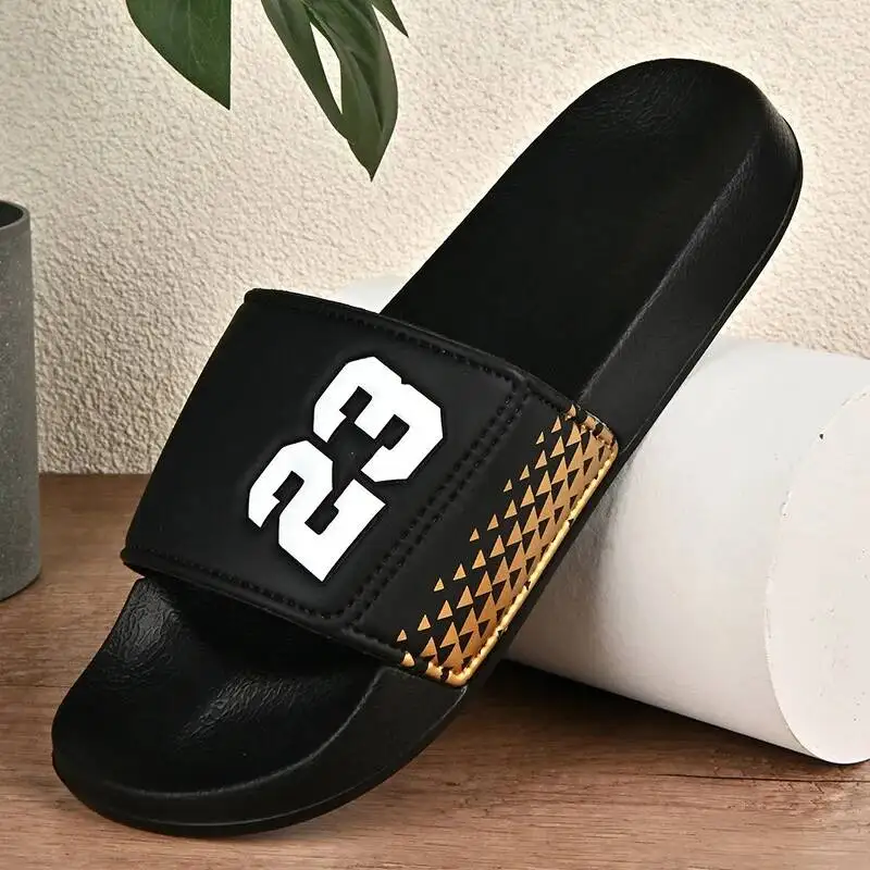 Mens Shoes Summer New Casual Sports For Men Wear EVA Soft Soled Indoor Sandals Male Flip-flops Comfortable Slippers Beach Slides