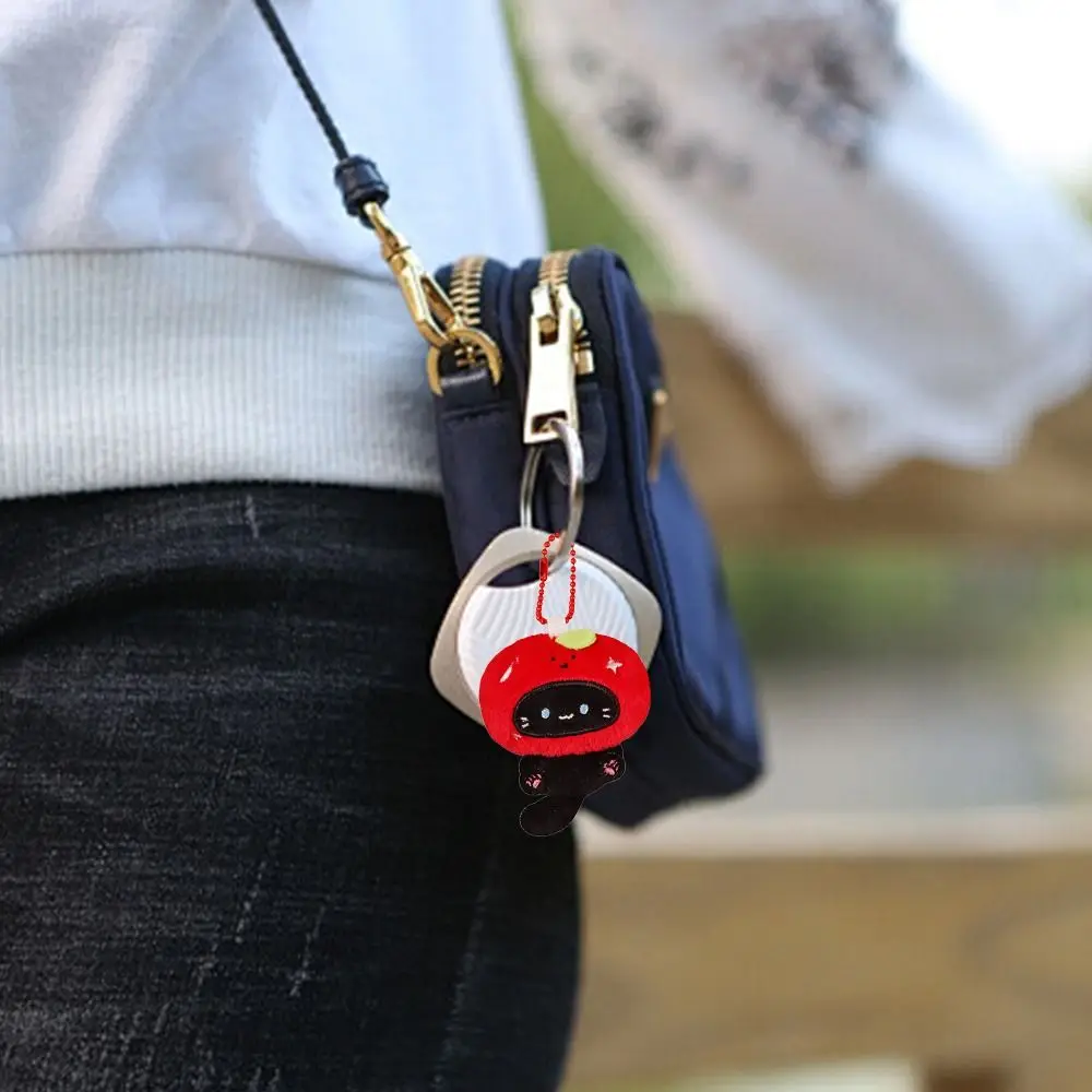 Cute Multicolor Cat Keychain Pendant Car Decoration Cartoon Cat Couples Kitten Keyring Sweet Soft Lucky Charm Gift