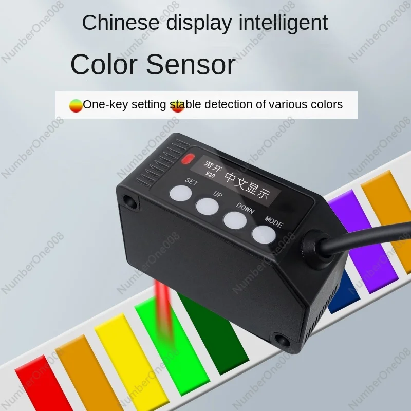 LX-101 Cloth BS-201 602 RGB Color/ Sensor Color Recognition Color/ Mark Sensor Color Separation Correction Electric Eye