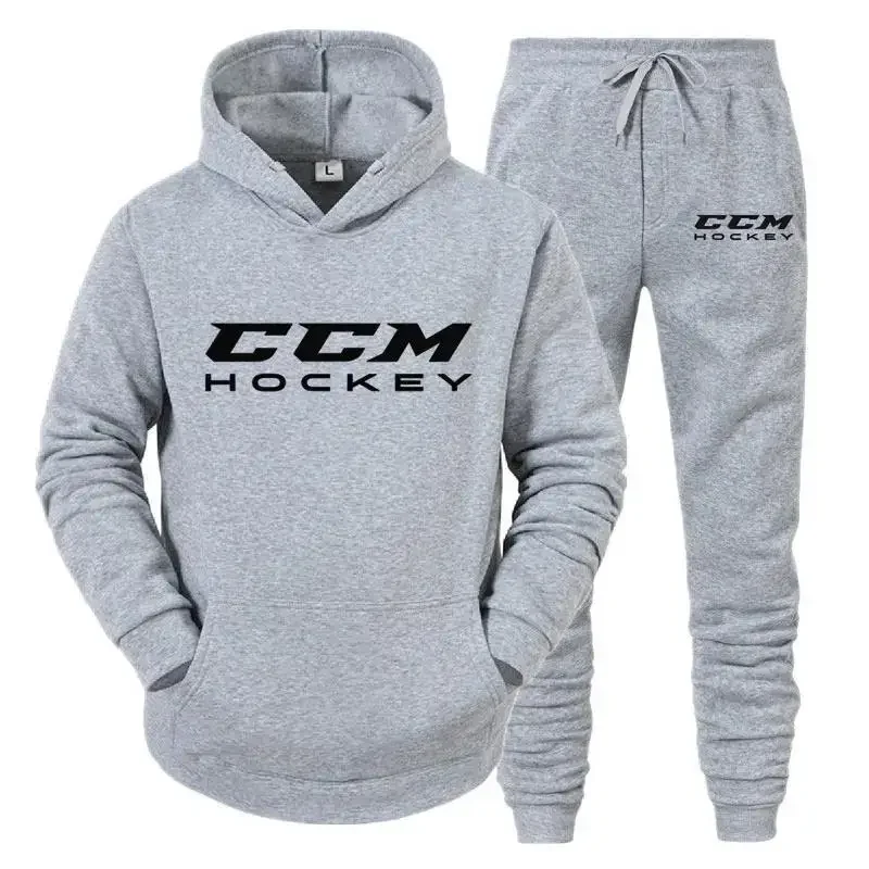 

Men's sweatshirt set, autumn and winter sportswear, sweatpants set, high-quality casual sportswear, sweatpants, warm sportswear