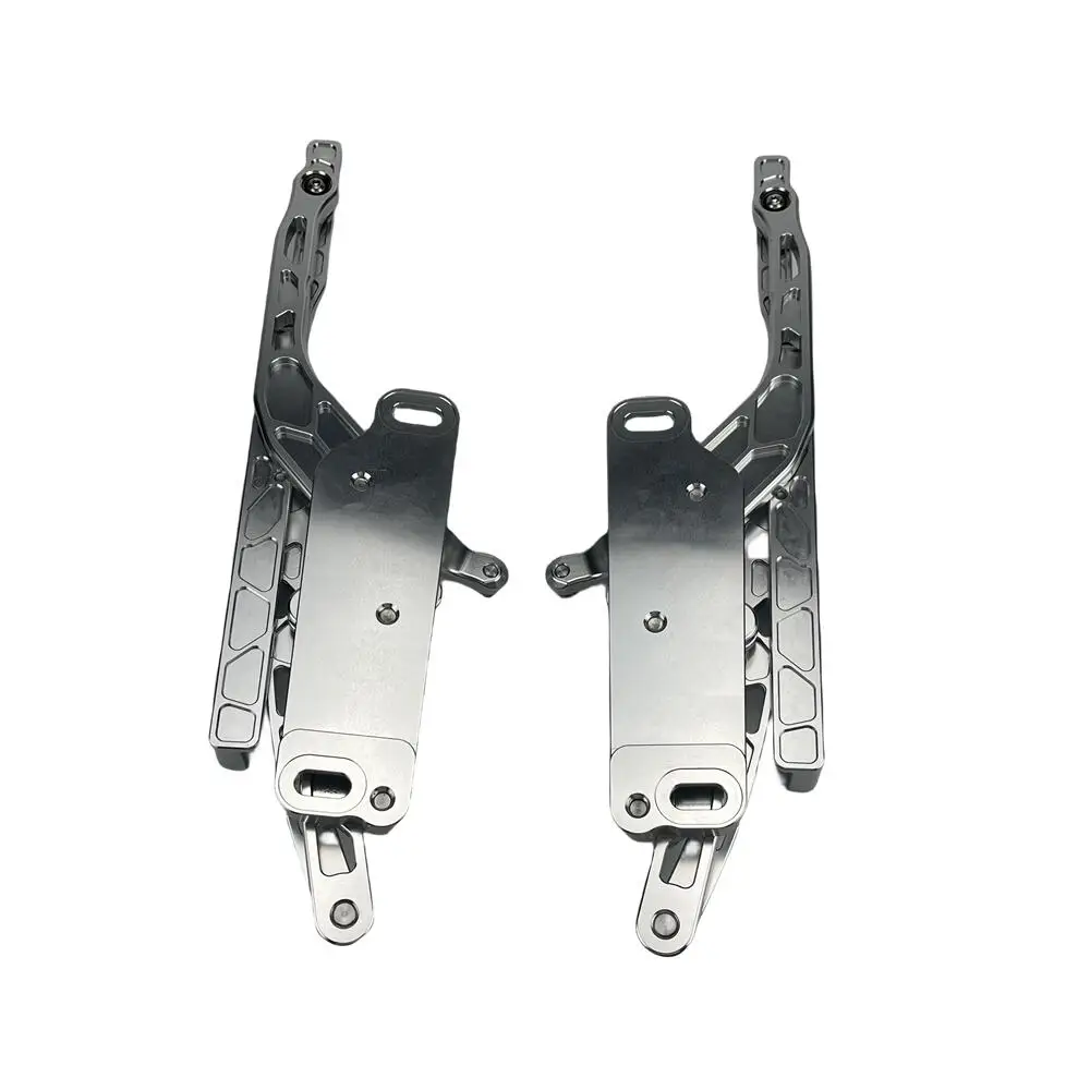 RY Model 5702 Aluminum CNC For Machining Custom Service For Auto Performance Parts Dual Scissor Hinges