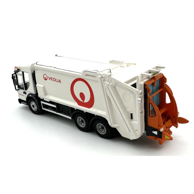 1:76 Scale Diecast Alloy Dennis Garbage Collection Truck Toys Cars Model Classic Adult Souvenir Collectible Gifts Static Display