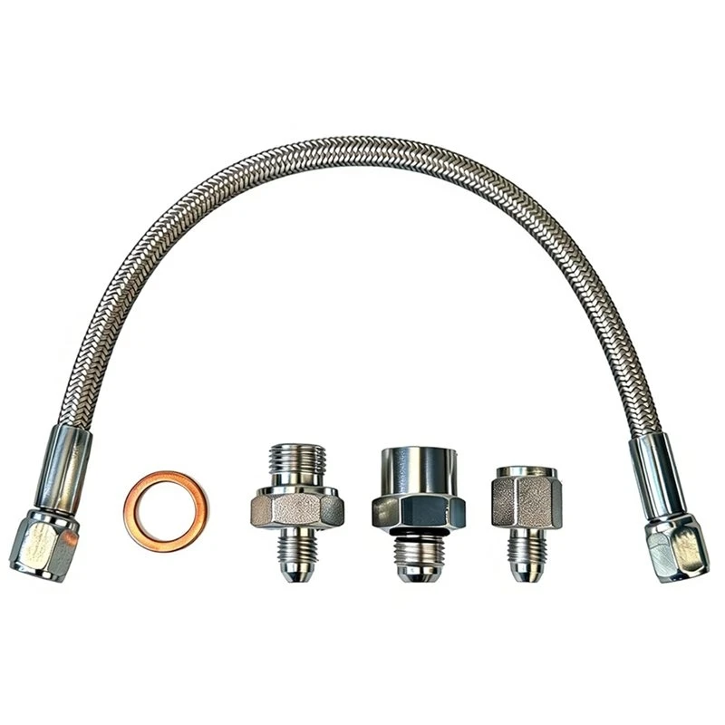 ac29-Oil Pressure Sensor Relocation Kit For GM LS Series Engines