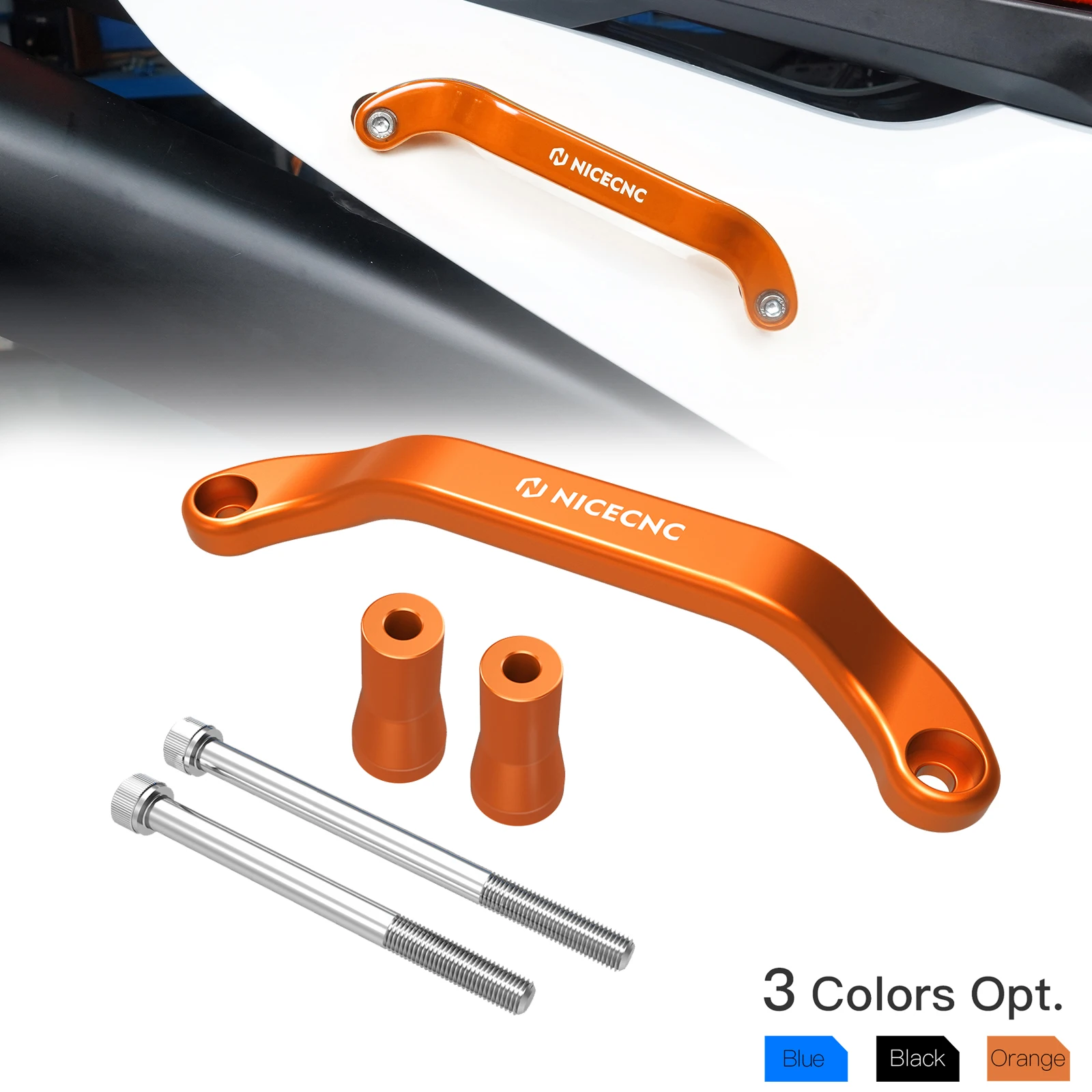 

For KTM 2024 EXC300 EXC EXCF XCW 125 250 300 350 400 450 500 Forged Rear Passenger Handle XC XCF SX SXF 2023-2024 SMR450 2023