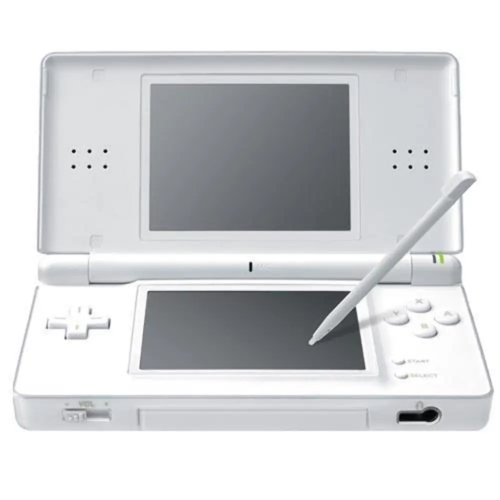 Refurbished NDSL Retro Dual Screen Handheld Game Console Full Color DS Lite with Free Game