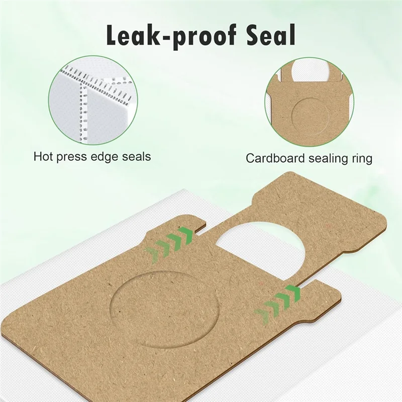 12PCS Dust Bag For Irobot Roomba 2 Essential Robot Q052/105 Combo/ Plus 405/Plus 505 Combo Vacuum Cleaner Parts-T33C