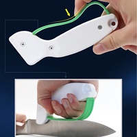 Pocket Knife Sharpener - Tungsten Carbide Sharpening Stone Compact Handheld Tool for Home & Outdoor Blades Sharpener Tools