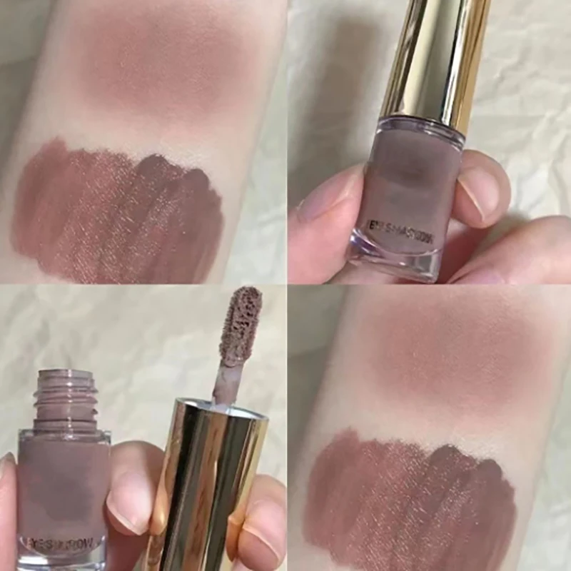 Ombre à barrage nacrée scintillante, maquillage pour les yeux, liquide éclaircissant, fard nacré, cosmétique scintillant, résistant à l'eau