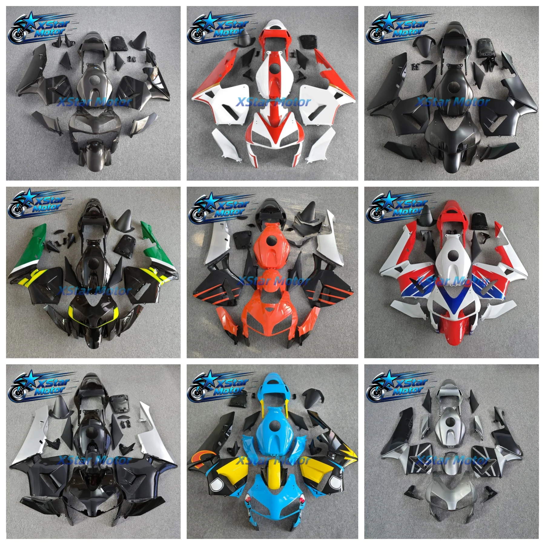 Motorcycle Fairing Kit For Honda CBR600RR F5 2003 2004 Plastic Fairings Set For CBR 600RR CBR 600 03 04 Flame Sticker Bodyframe