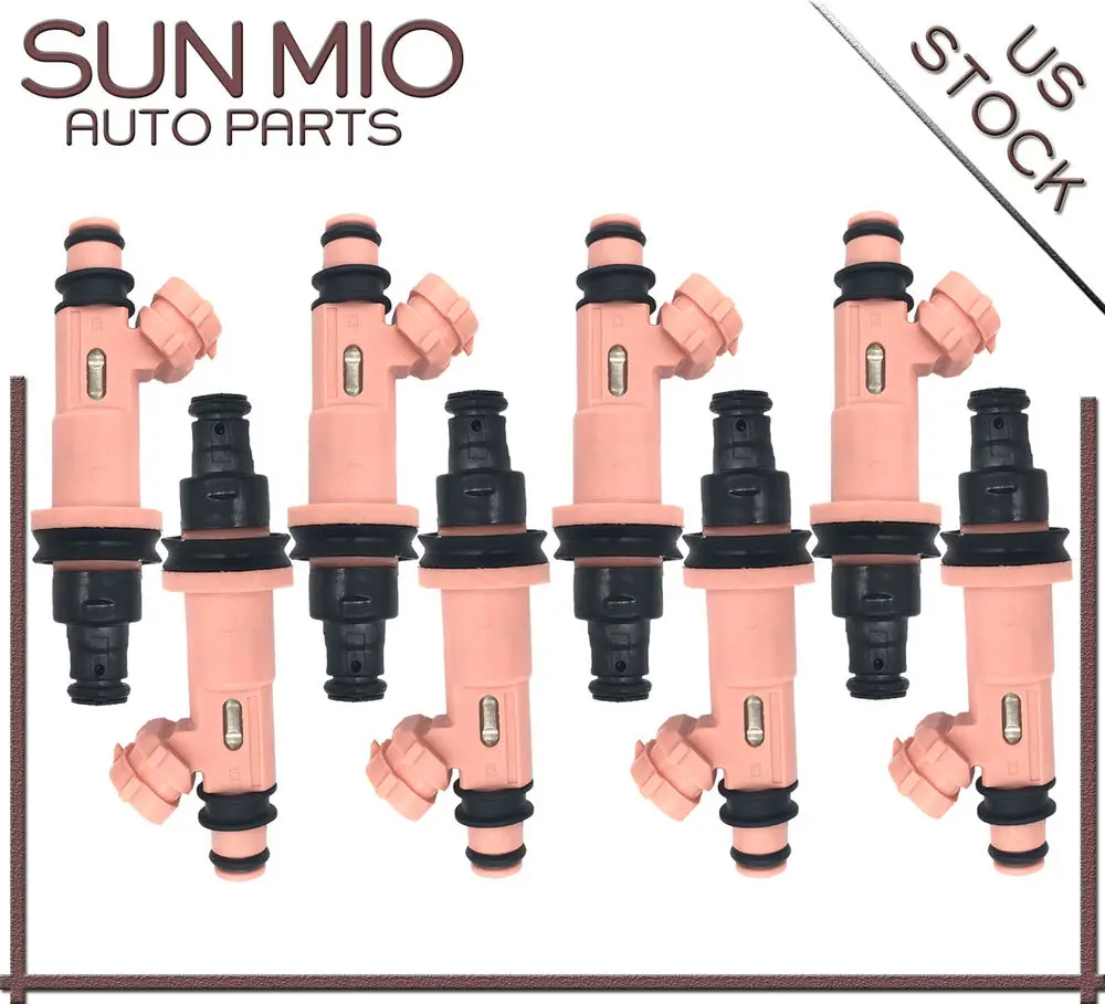 

23250-50030 8Pcs Fuel Injector For Lexus GS400 LS400 SC400 LS430 GS430 4.0L 4.3L