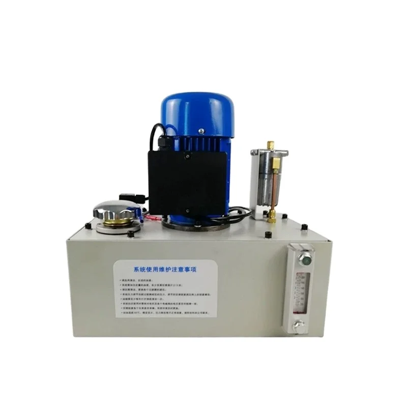 Seirna Machinery MGSSA Type Intermittent Electric Thin Oil Lubrication Pump Station Miniature Gear Pump Set