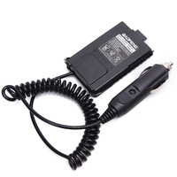 BAOFENG UV-5R Car Charger Battery Eliminator For Radio UV-5RE 5RA UV 5R Compatible with RT-5R RT5R Walkie Talkie Accessories