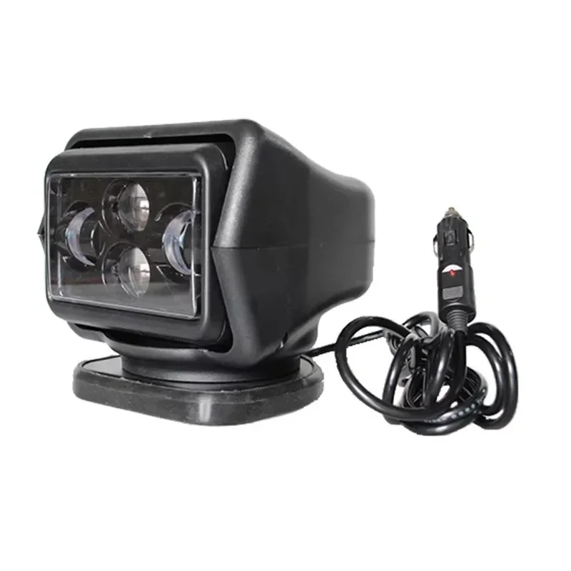 Car Dragon Edition Light Emitting Diode Remote Control Searchlight 60w Marine Ceiling Spotlight Yacht Rotary Searchlight