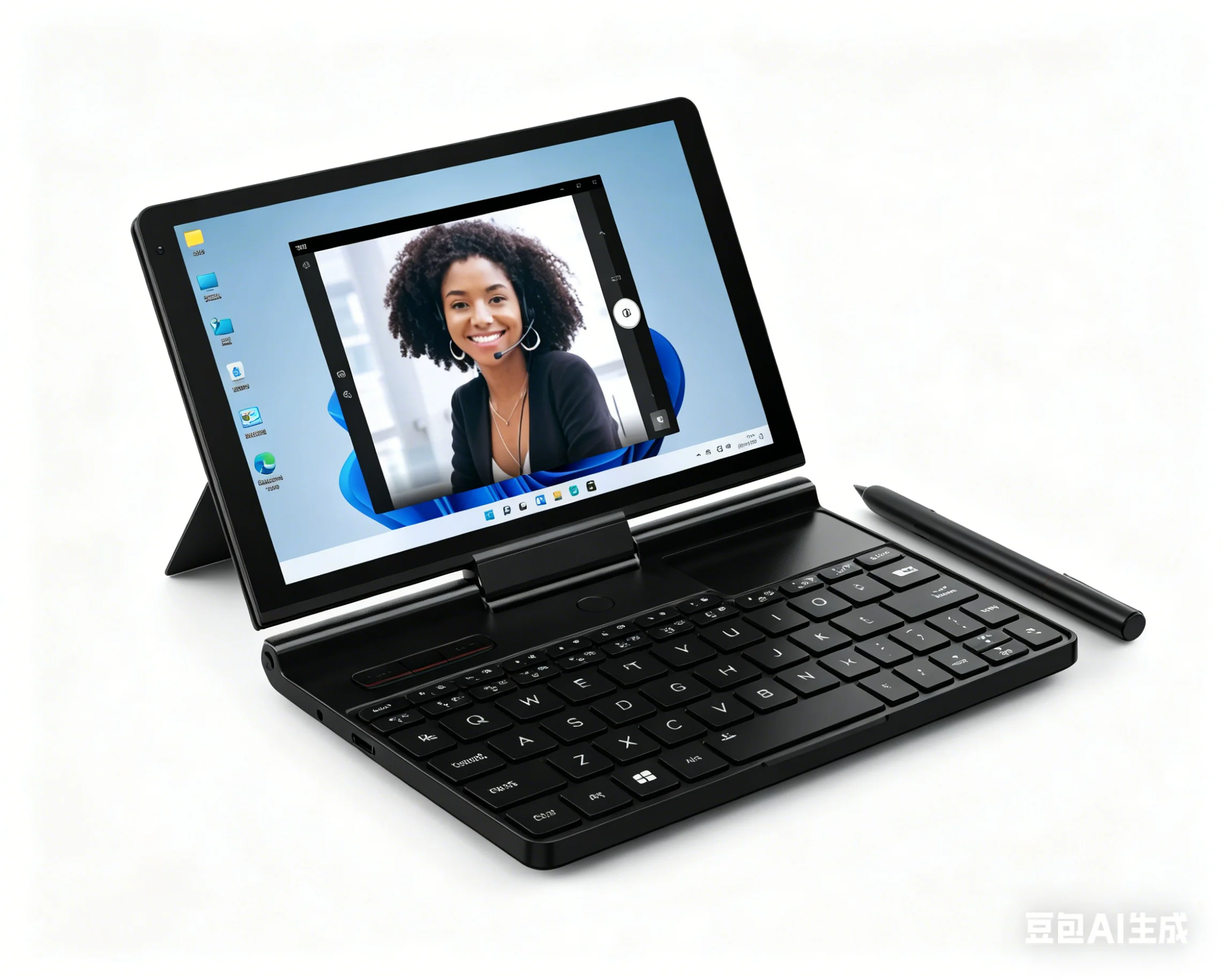 Wild Supreme GPD Pocket 3 Mini Laptop 8Inch Intel Gold 7505 Notebook 16GB 512GB SSD Modular Full-featured Handheld Windows11